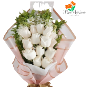 Ramilletes De Rosas Blancas