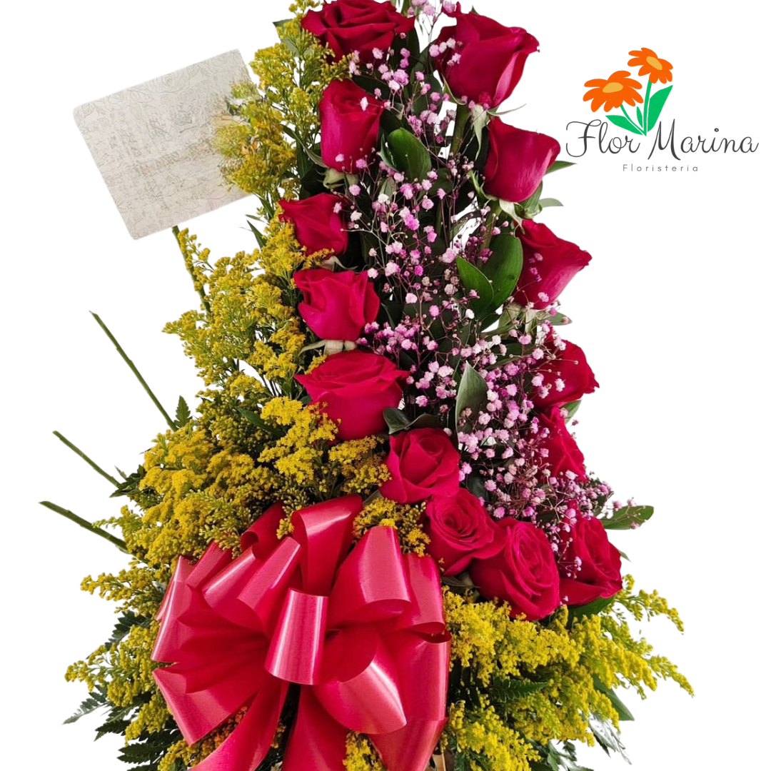 Arreglo Con Rosa Cima Imperial