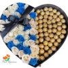 Arreglo De Rosas y Ferrero, Corazón De Ensueño