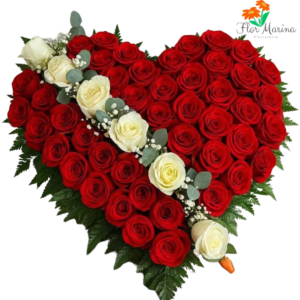 Arreglo De Rosas Corazón Magistral